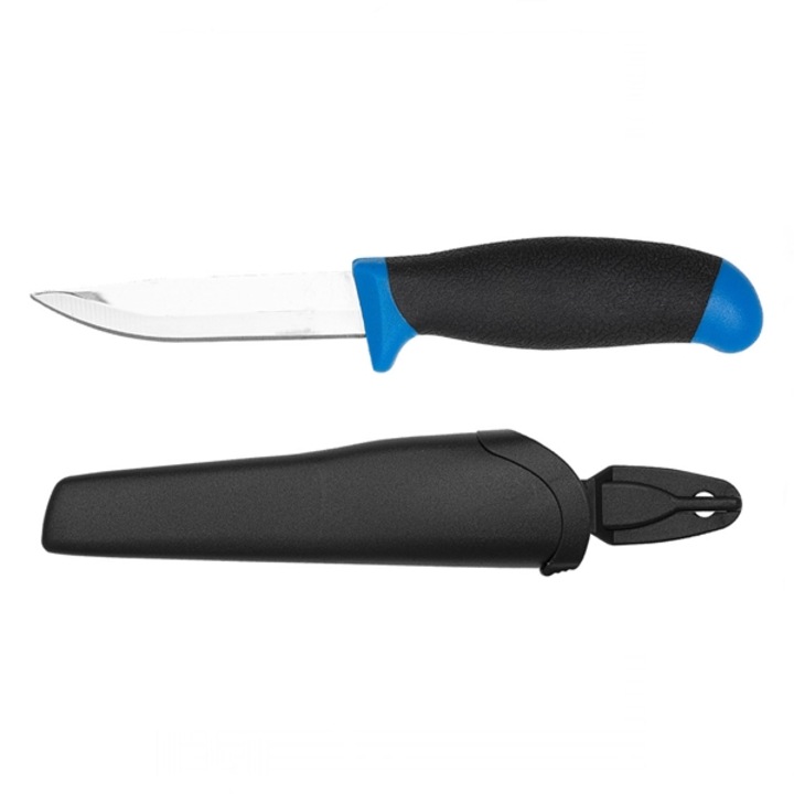Cutit pentru pescuit, camping Fish Blade, 22 cm, teaca inclusa