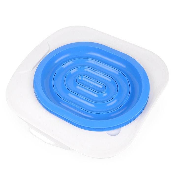 Котешка тоалетна, пластмаса,42X42X9 см