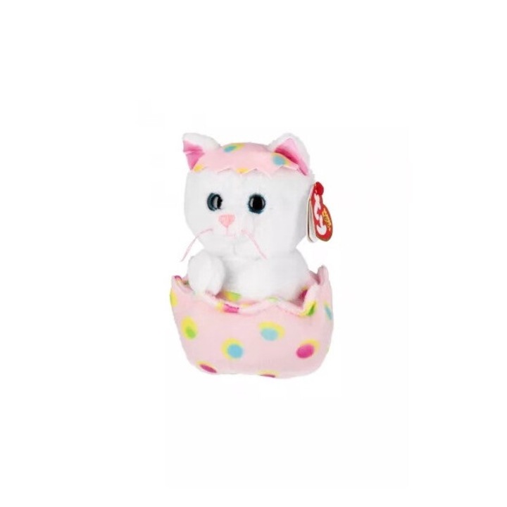 Фигурка Beanie Boos Giggles, 15 см, котка в яйце