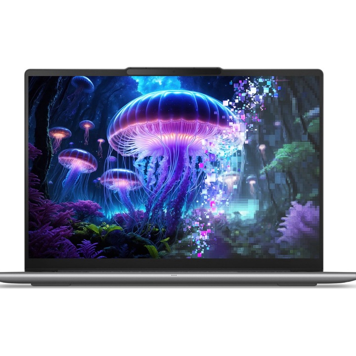 Лаптоп Lenovo Yoga Slim 7 14ILL10 с Intel Core Ultra 7 258V (2.2/4.8GHz, 12M), 32 GB, 1TB M.2 NVMe SSD, Intel Arc 140V, Windows 11 Home, Сребрист
