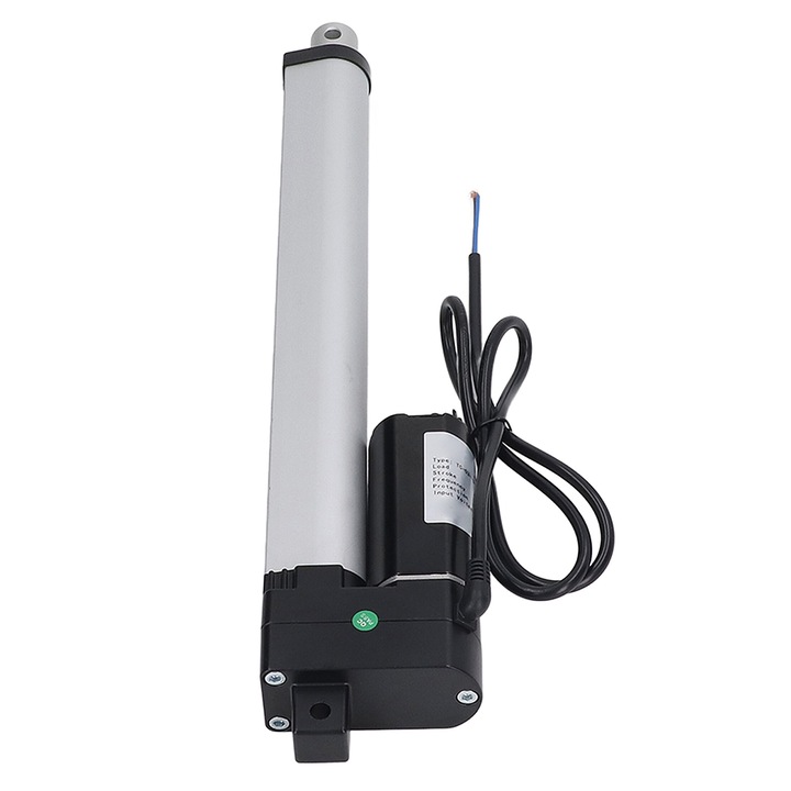 Електрически линеен задвижващ механизъм Enforose, 350 мм, ход 3000N, ABS, алуминиева сплав