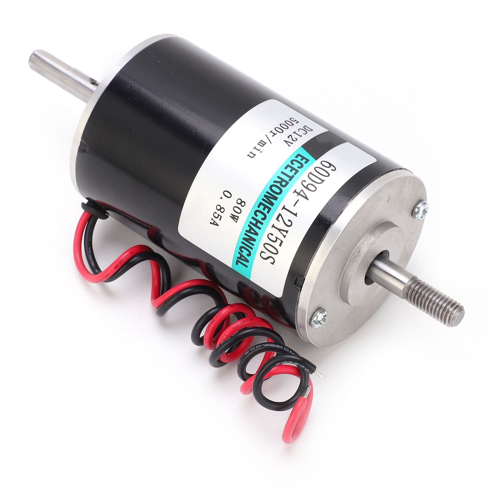 Motor DC de mare viteza 80W Micro CW CCW Reglarea vitezei arborelui cu ...