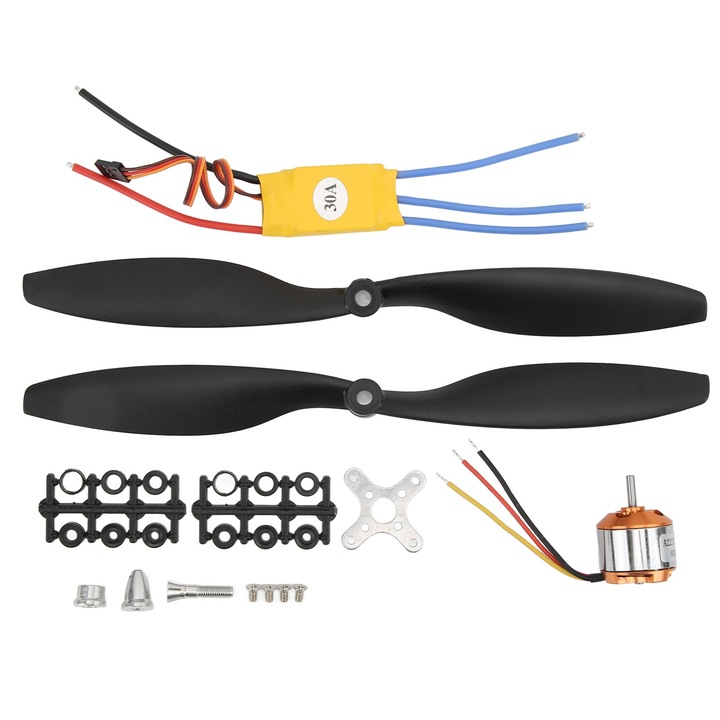 Motor Outrunner fara perii 30A ESC 1045R, Elice pentru Multicopter aeronave RC cu patru axe