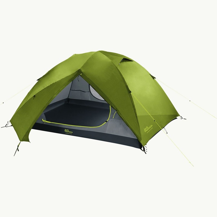 Палатка Jack Wolfskin Skyrocket III Dome, 3 места, Зелен
