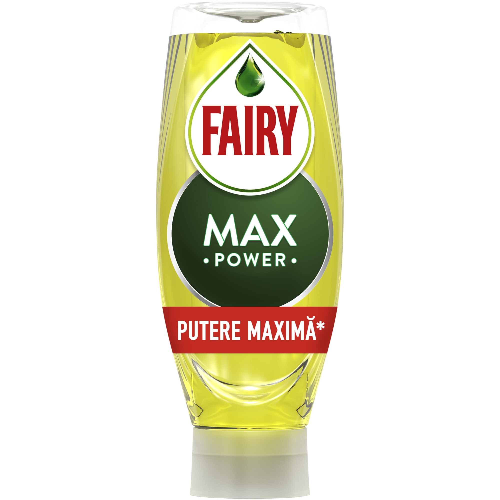 Detergent de vase Fairy MaxPower Lemon, 730 ml