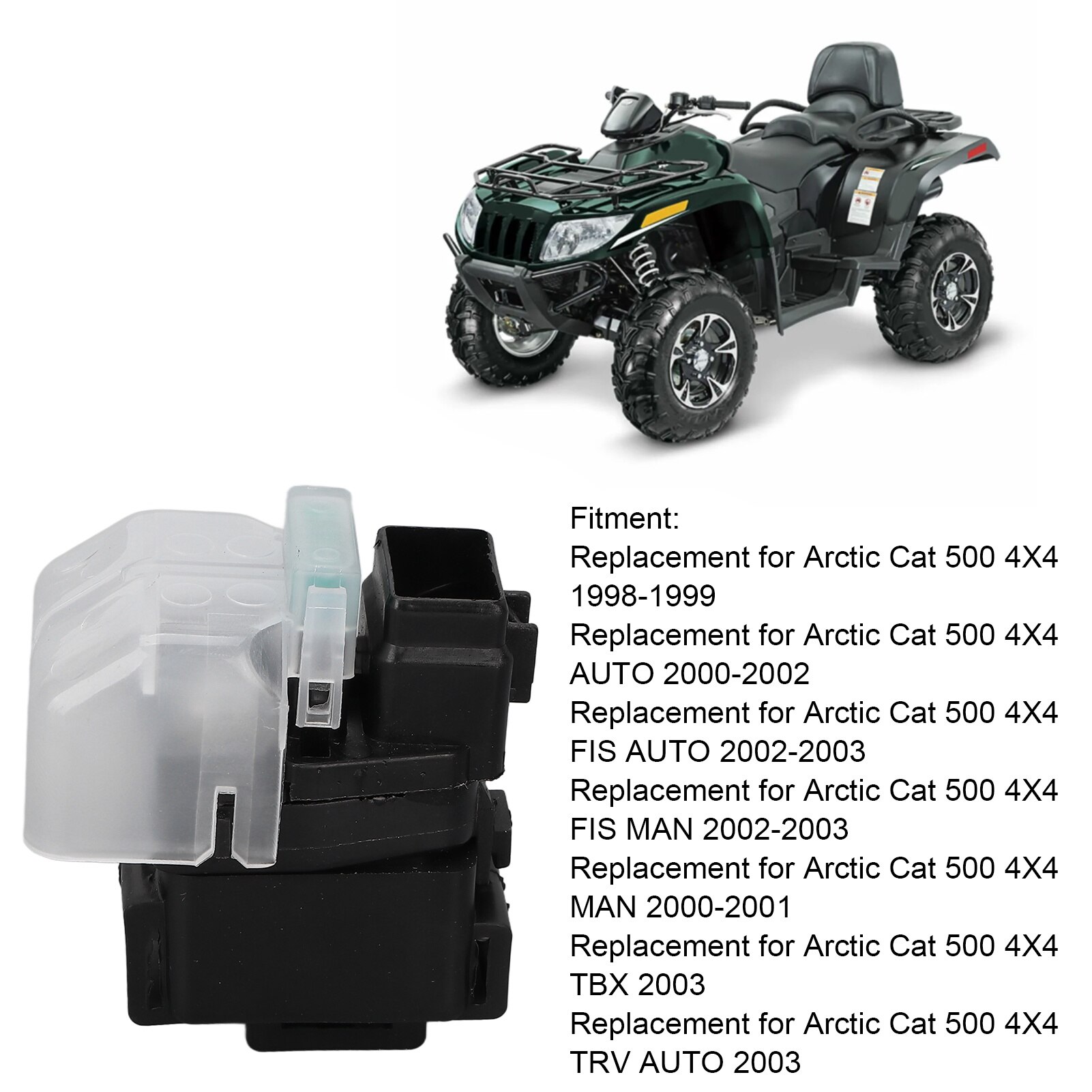 ATV стартер соленоидно реле, Enforose, заместител за Arctic Cat 500