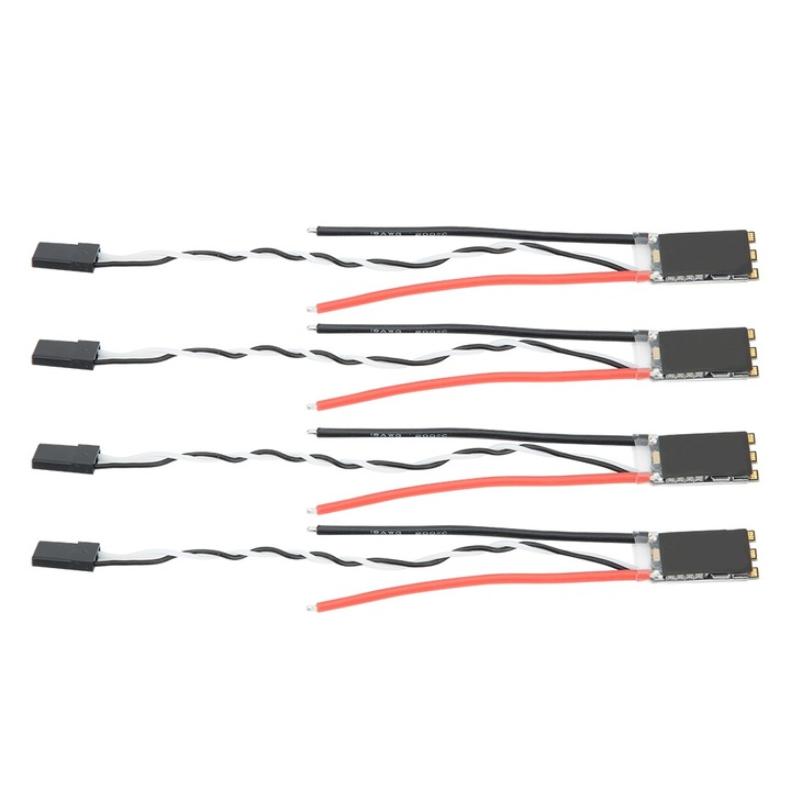 Комплект от 4 ESC контролера Enforose 20A черен 23x12x4mm