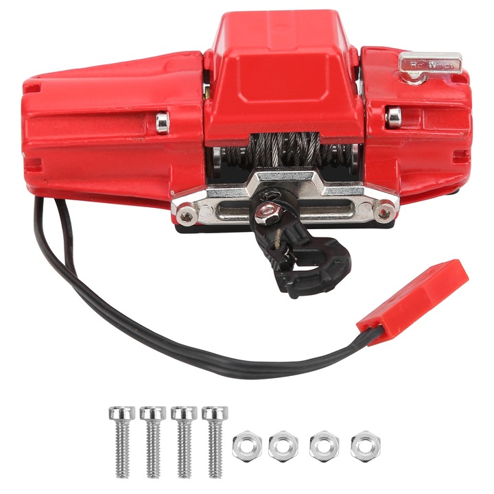 Troliu RC Enforose 1/10, aluminiu, cablu de cupru, 120cm