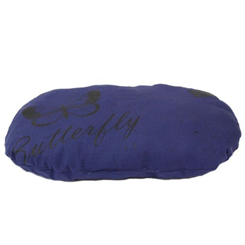 Perna Ovala Butterfly Albastra (80 X 63 cm)
