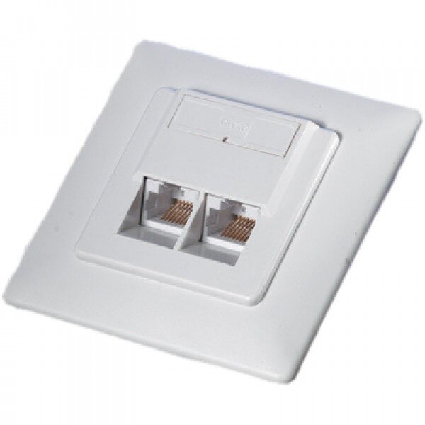 Priza RJ45 ingropata Cat. 6 neecranata, Roline 25.16.8494