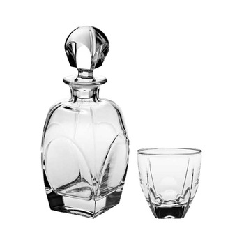 Set 7 piese whisky Fjord, Bohemia Cristal Set 7 piese whisky Fjord, Bohemia Cristal