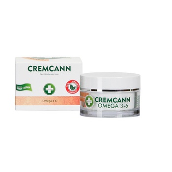 Crema pentru fata Cremcann Omega 3-6 15 m Crema pentru fata Cremcann Omega 3-6 15 m