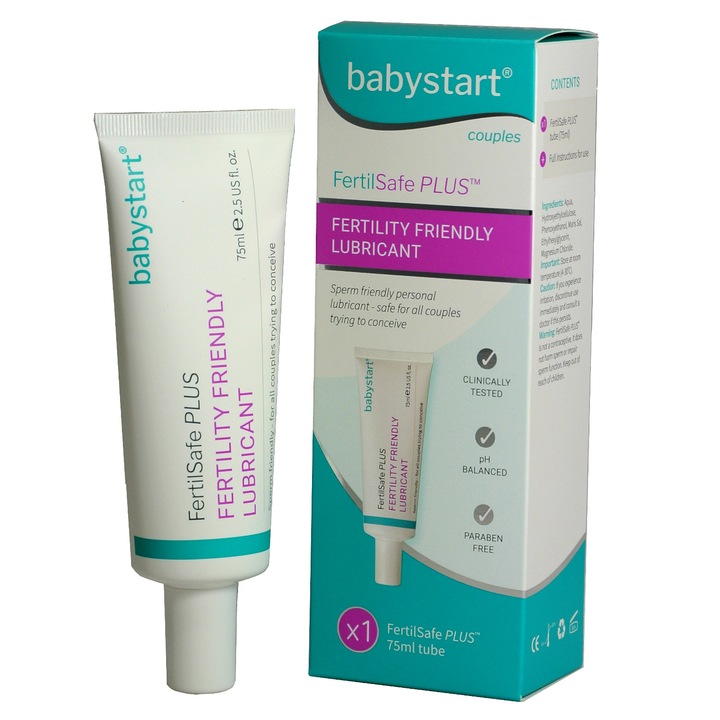 Babystart, FertilSafe Plus termékenységi síkosító, 75ml