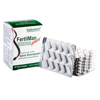 Vitamine Fertil Man Plus,Babystart,120caps Vitamine Fertil Man Plus,Babystart,120caps