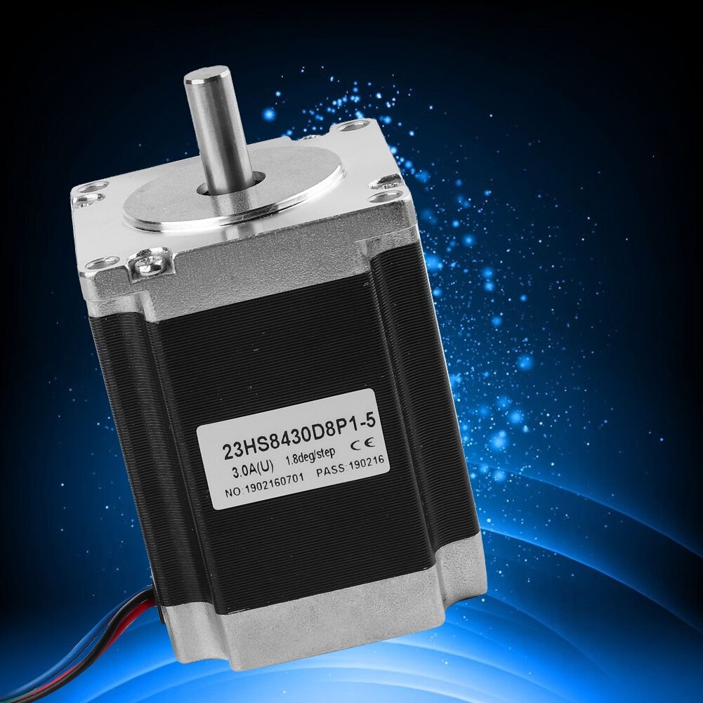 Motor pas cu pas Enforose 2 faze 3A 1,8° 76mm, diametru arbore 8mm ...