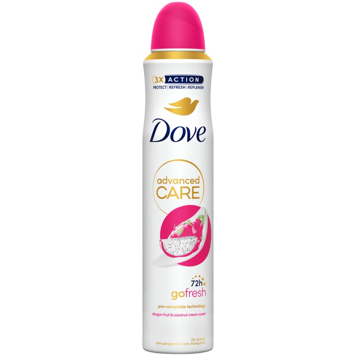 Dove Advanced Care Spray Dragonfruit & Coconut Cream 200Ml