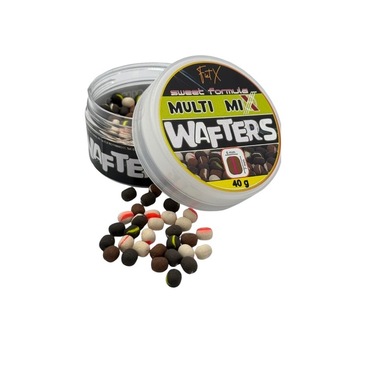 Пелети FeederX Multi Mix Sweet Formula 6мм, 40гр