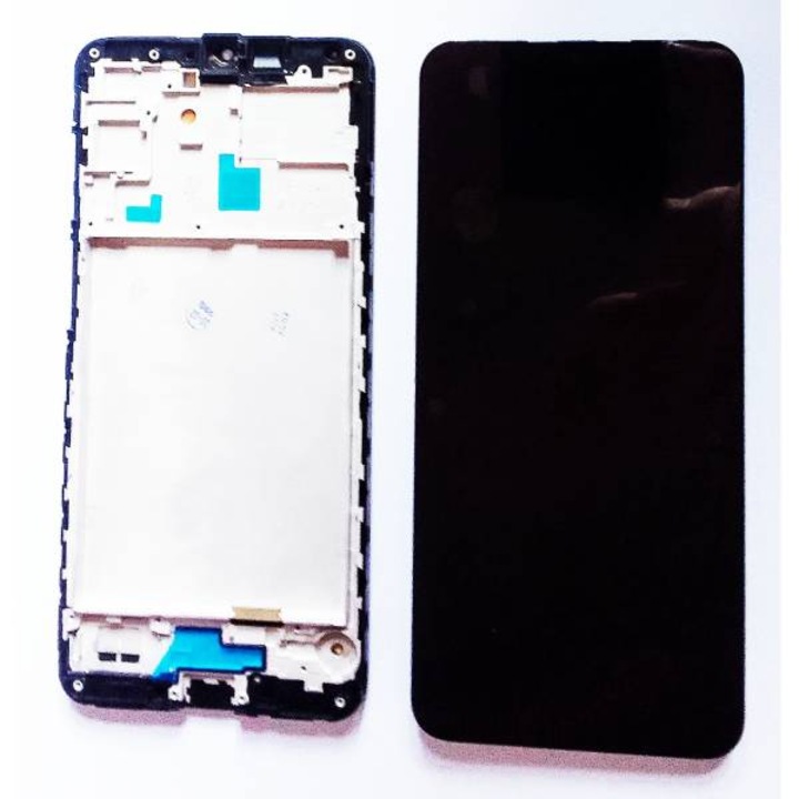 Display ecran cu Touchscreen si Rama compatibil cu Samsung A16 5G, A166, Negru