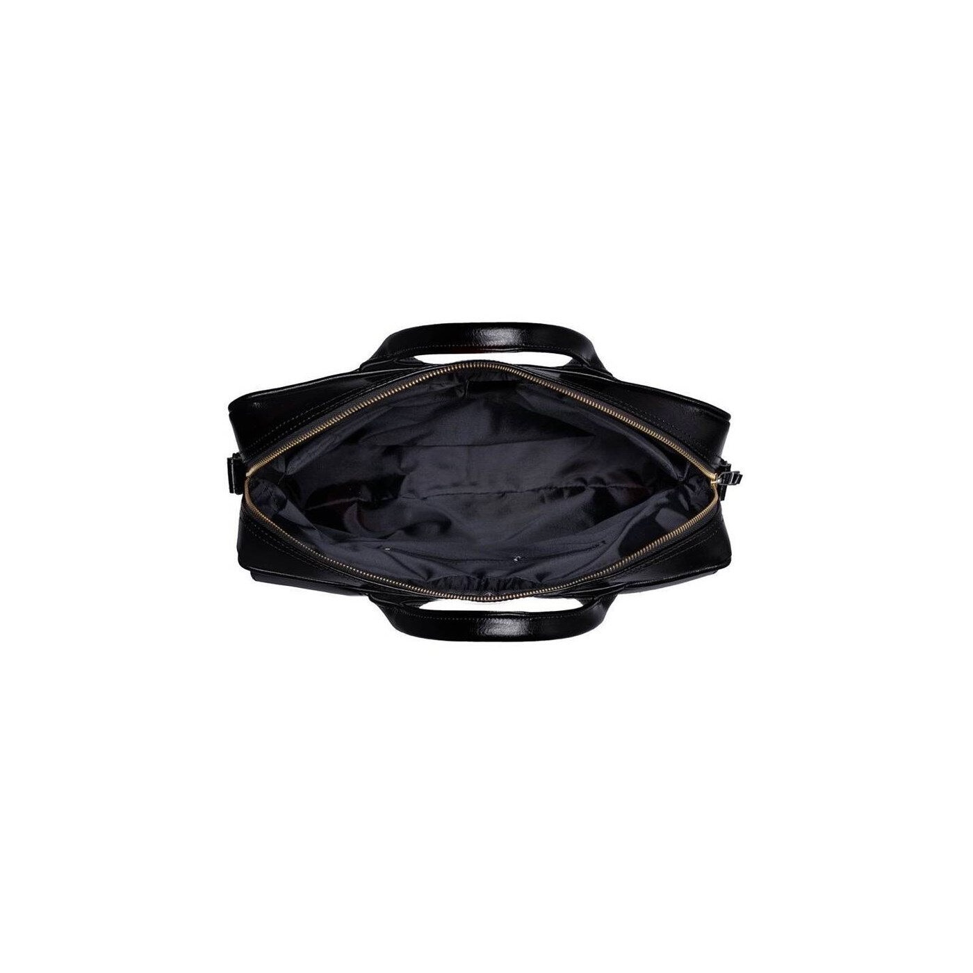 Geanta dama pentru laptop, Felice, piele naturala, 15.4", neagra