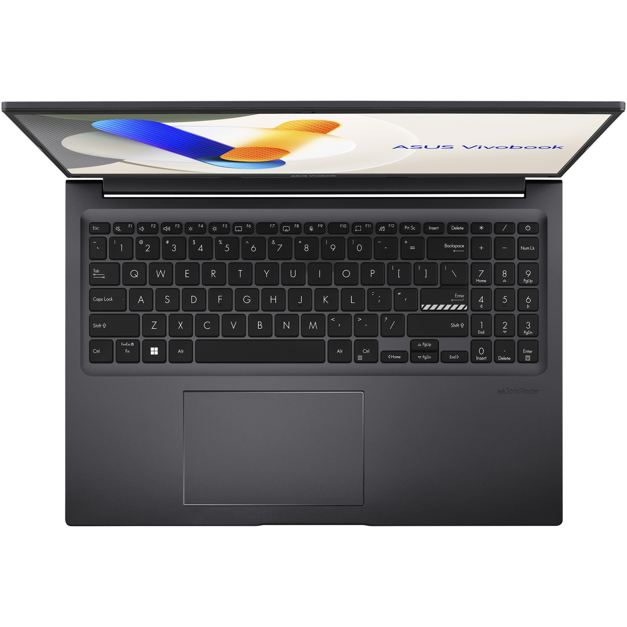 Laptop ASUS Vivobook 16 A1605VA cu procesor Intel® Core™ i5-13420H pana la 4.6 GHz, 16'', WUXGA, IPS, 16GB DDR4 RAM, 1TB SSD, Intel® UHD Graphics, No OS, Indie Black