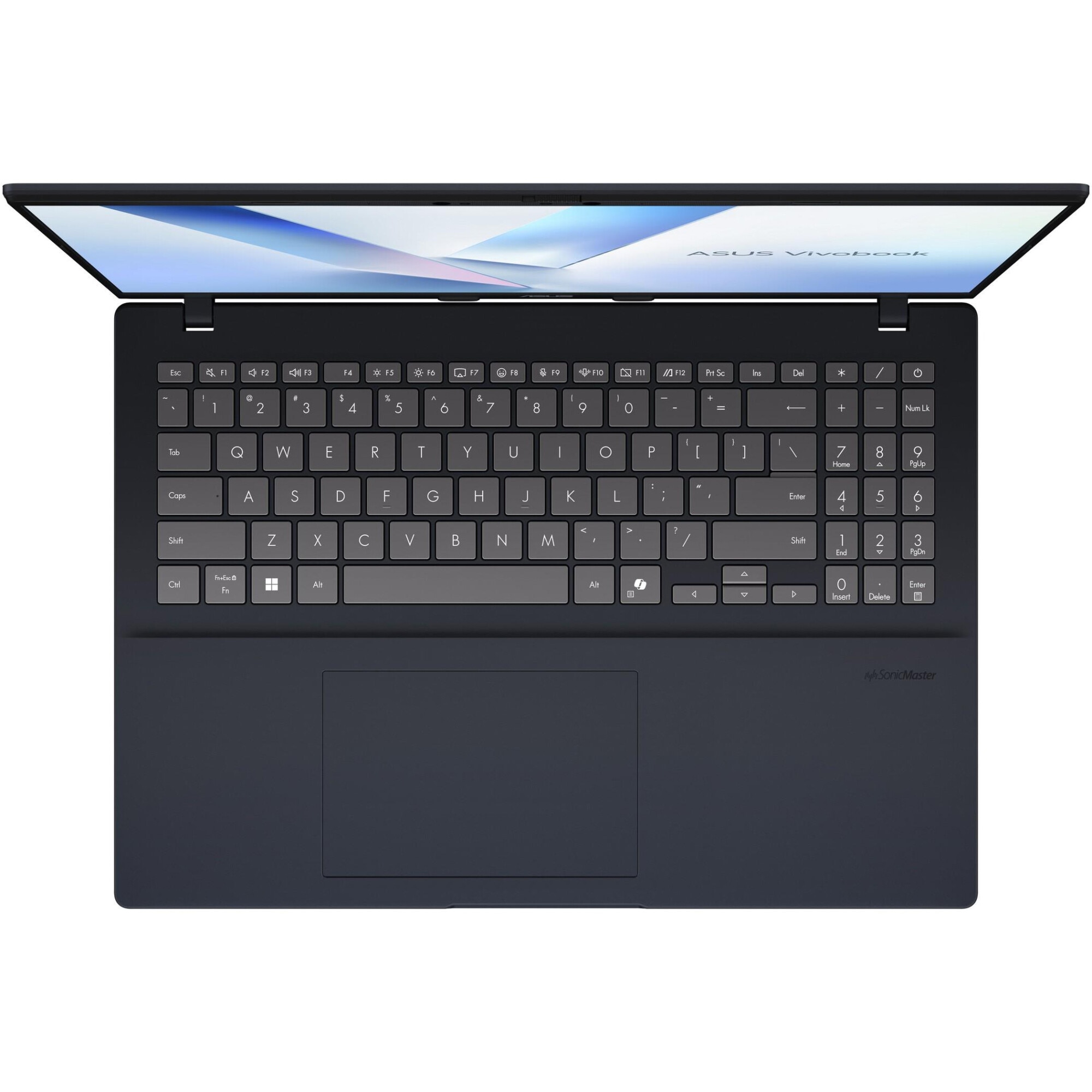 Laptop ASUS Vivobook 16 X1607QA cu procesor Snapdragon® X X1 26 100 pana la 2.97GHz, 16'', WUXGA, IPS, 16GB LPDDR5X RAM, 1TB SSD, Qualcomm® Adreno™ GPU, Windows 11 Home, Quiet Blue