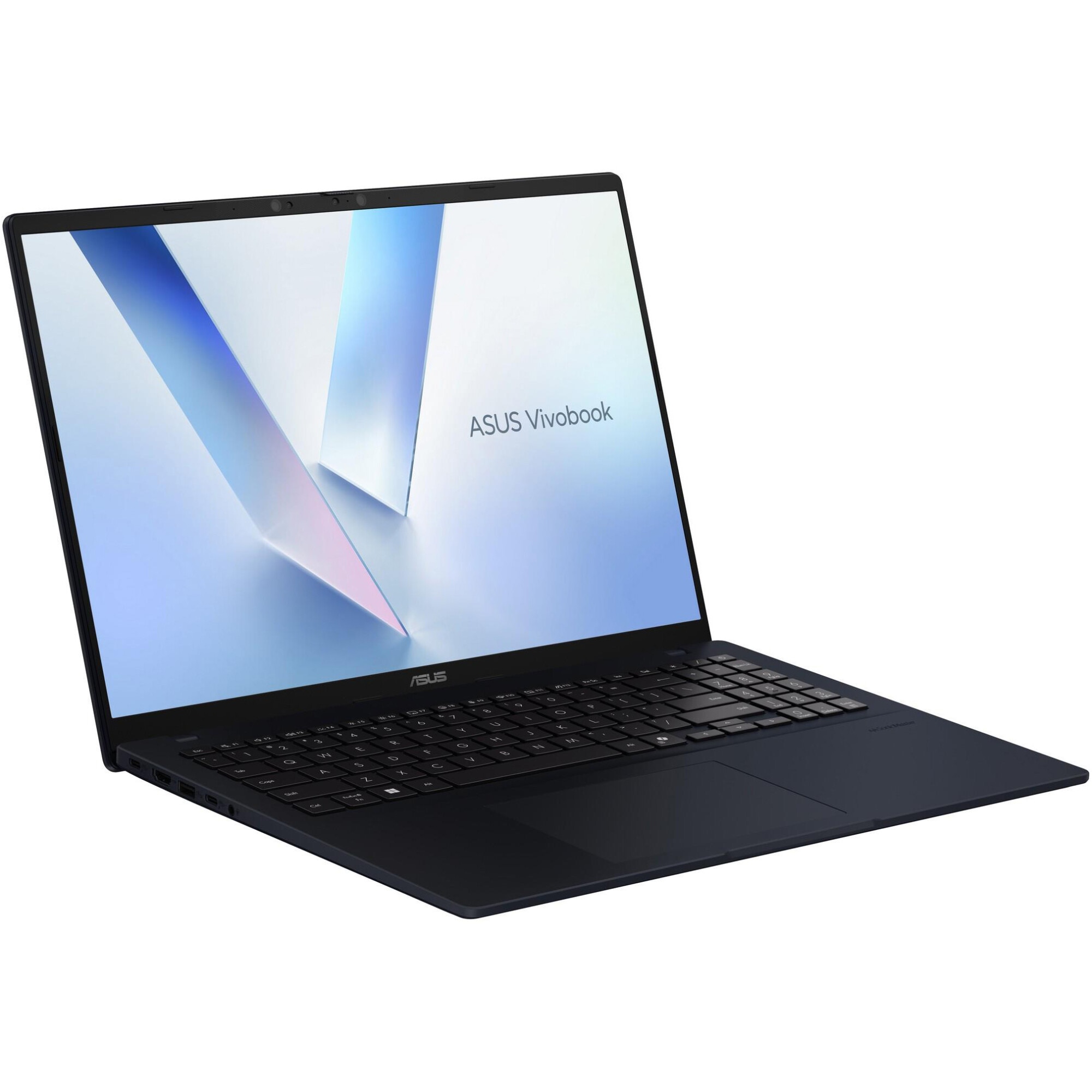 Laptop ASUS Vivobook 16 X1607QA cu procesor Snapdragon® X X1 26 100 pana la 2.97GHz, 16'', WUXGA, IPS, 16GB LPDDR5X RAM, 1TB SSD, Qualcomm® Adreno™ GPU, Windows 11 Home, Quiet Blue
