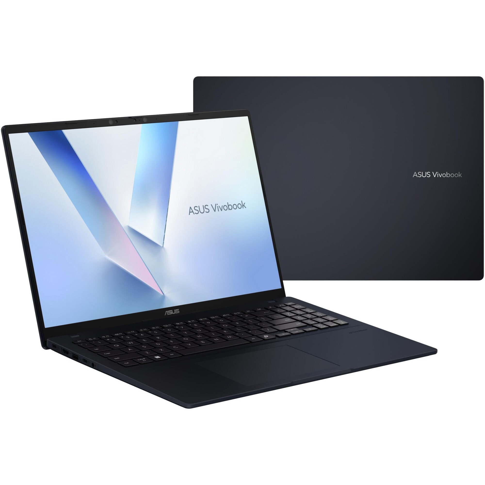 Laptop ASUS Vivobook 16 X1607QA cu procesor Snapdragon® X X1 26 100 pana la 2.97GHz, 16'', WUXGA, IPS, 16GB LPDDR5X RAM, 1TB SSD, Qualcomm® Adreno™ GPU, Windows 11 Home, Quiet Blue