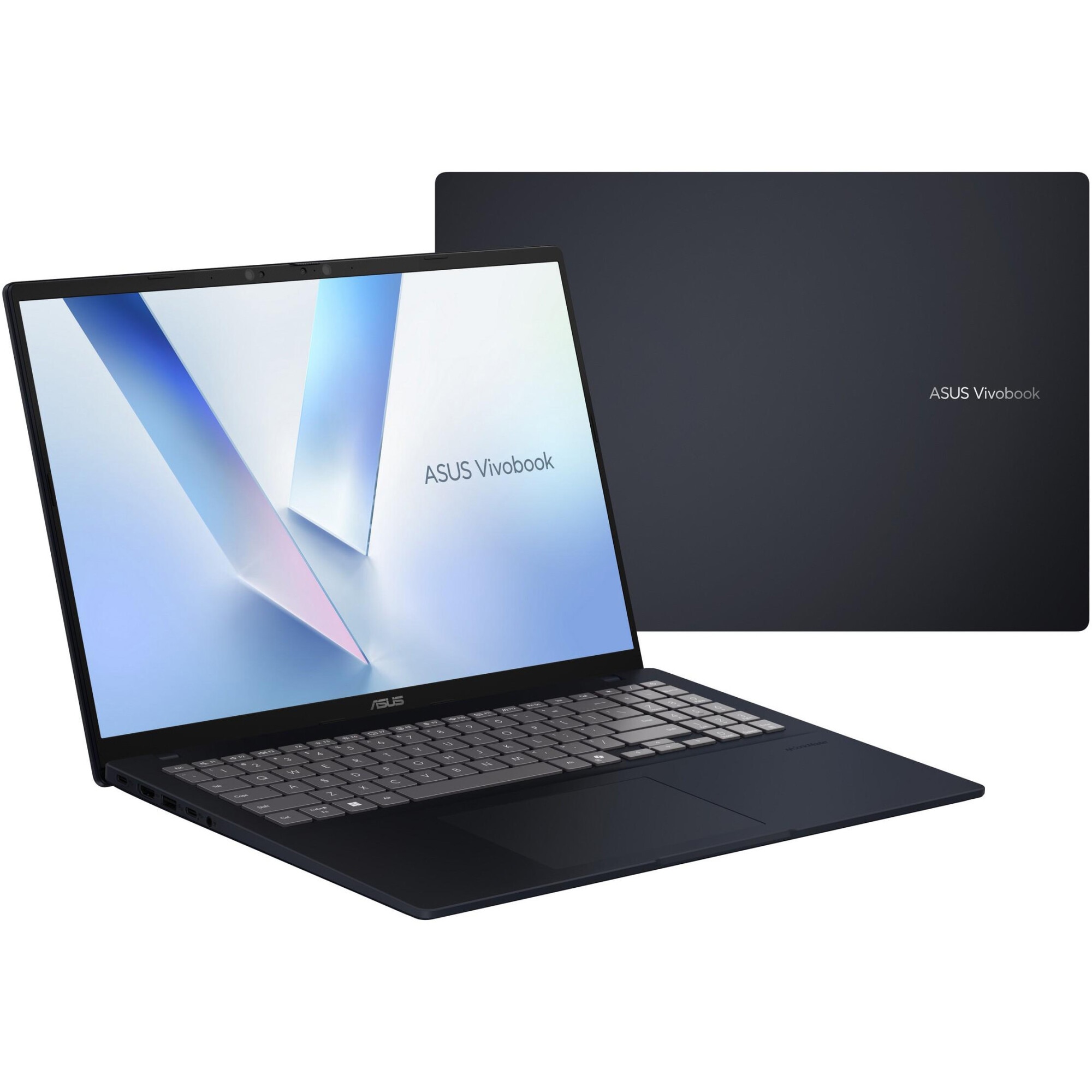 Laptop ASUS Vivobook 16 X1607QA cu procesor Snapdragon® X X1 26 100 pana la 2.97GHz, 16'', WUXGA, IPS, 16GB LPDDR5X RAM, 1TB SSD, Qualcomm® Adreno™ GPU, Windows 11 Home, Quiet Blue