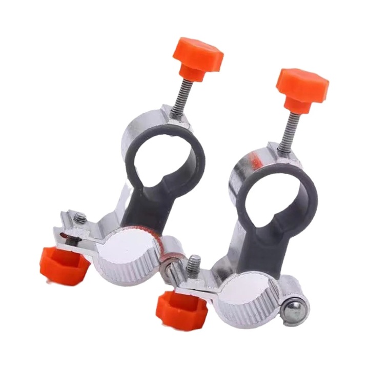 Комплект от 2 броя държачи за чадъри от алуминиева сплав, регулируеми, за риболовни столове, 11,5 см, 26 мм