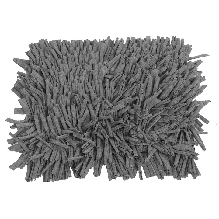 Covoras de adulmecare pentru caini si pisici, Enforose, gri, 43x31x7cm