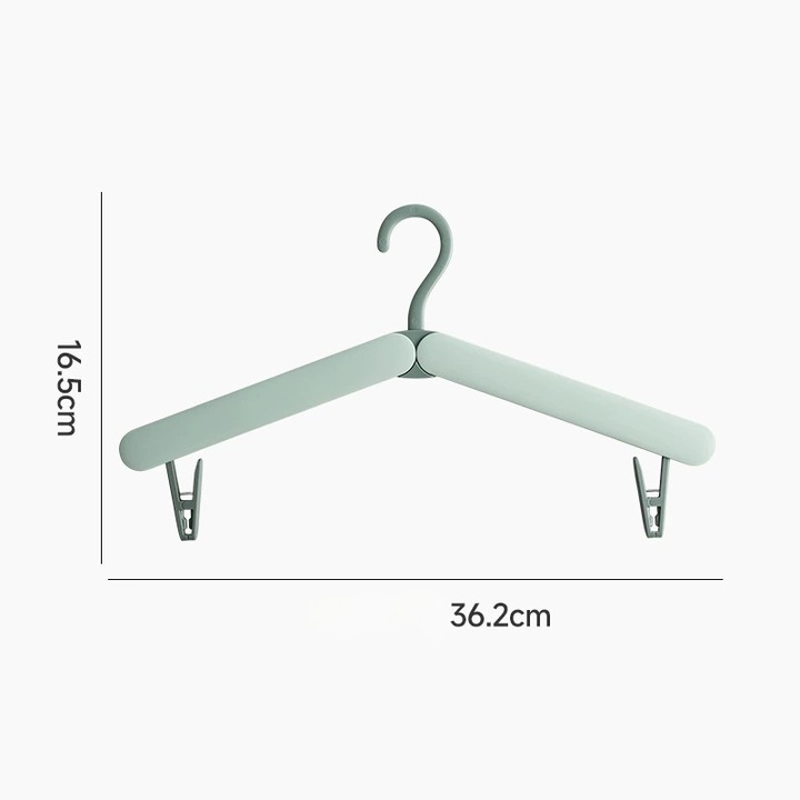 Set Umerase Plastice, 6x6cm, Alb - Organizator Dulap