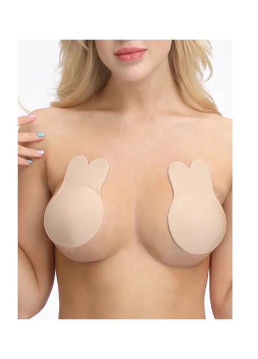 Accesorii sexy, Rabbit Ears, adezive pentru sfarcuri, negru, SM