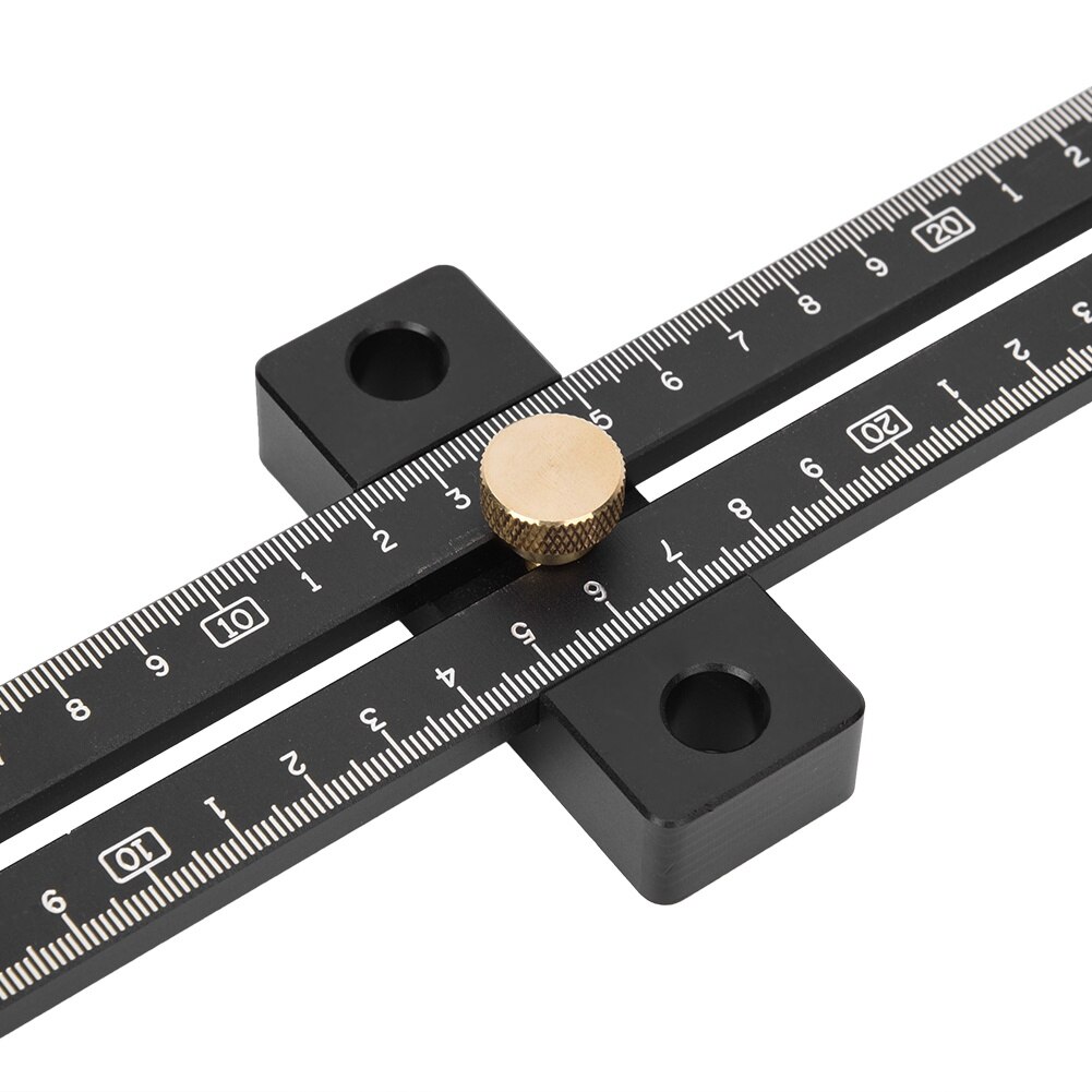 Ruler de calibrat din aluminiu 280mm, Enforose, unelte de marcare ...