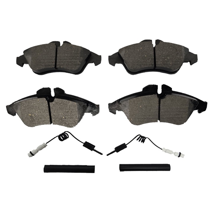 Комплект спирачни накладки Fermit, единичен преден мост Mercedes Sprinter B901-B904, Sprinter Classic 3.5-t B909 от 2013 г., Volkswagen LT 28-36 II, 156.5 x 64.9 x 20.5 mm