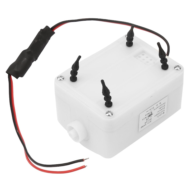 Pompa de umflat electrica, Enforose, DC 12V, 4.5W, 7.5L/min, 22kPa, portabila