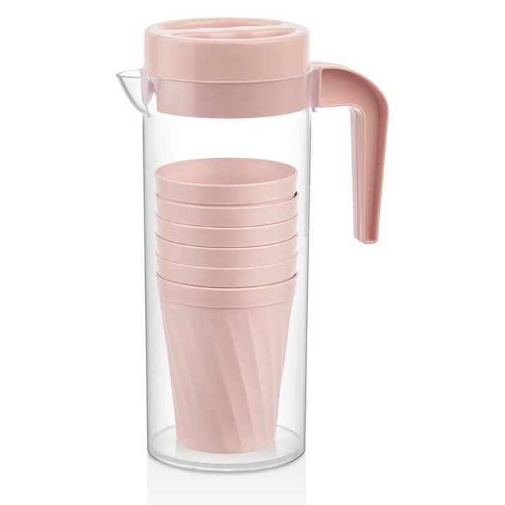 Carafa limonada+4 pahare