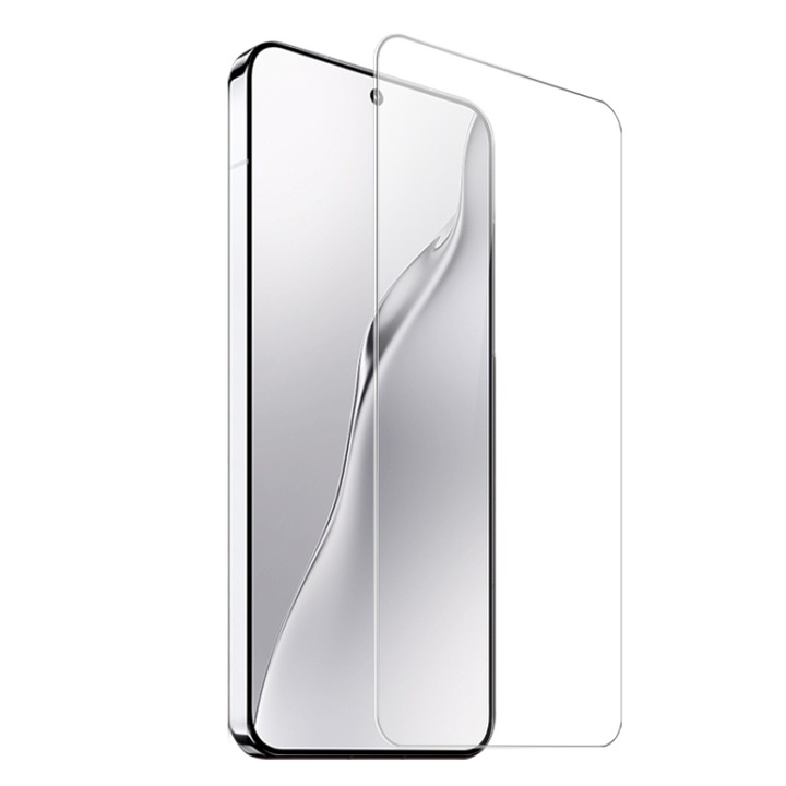 Фолио за Xiaomi 15, Японско стъкло Asahi, 2.5D Premium Tempered Glass, Прозрачно