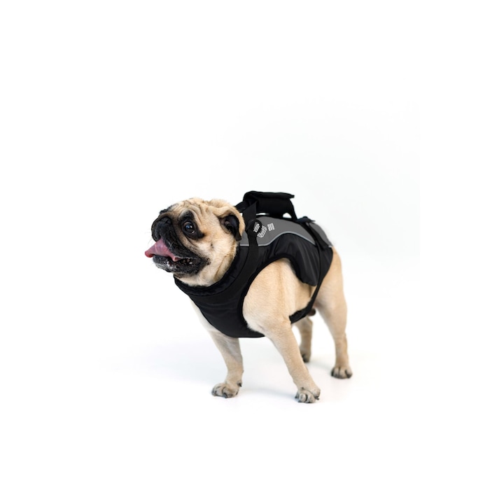 AVA mentőmellény kutyáknak, DOGGY modell, állítható, M-es méret