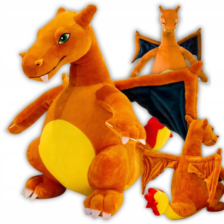 Плюшена играчка Pokemon, Charizard, Dragon, 30 см