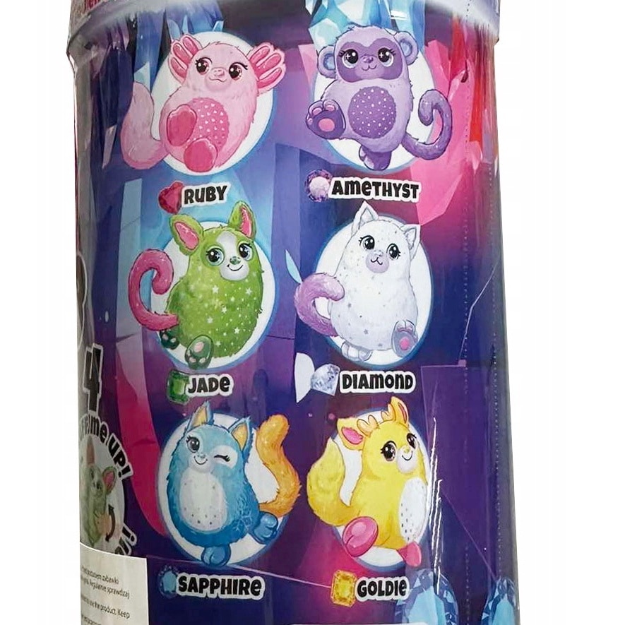 Jucarie, Misfittens, Sapphire Surprise Kitty, seria 5, colorata