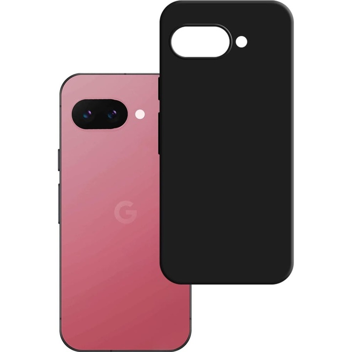 Husa pentru Google Pixel 9a, 3MK, Neagra Mata