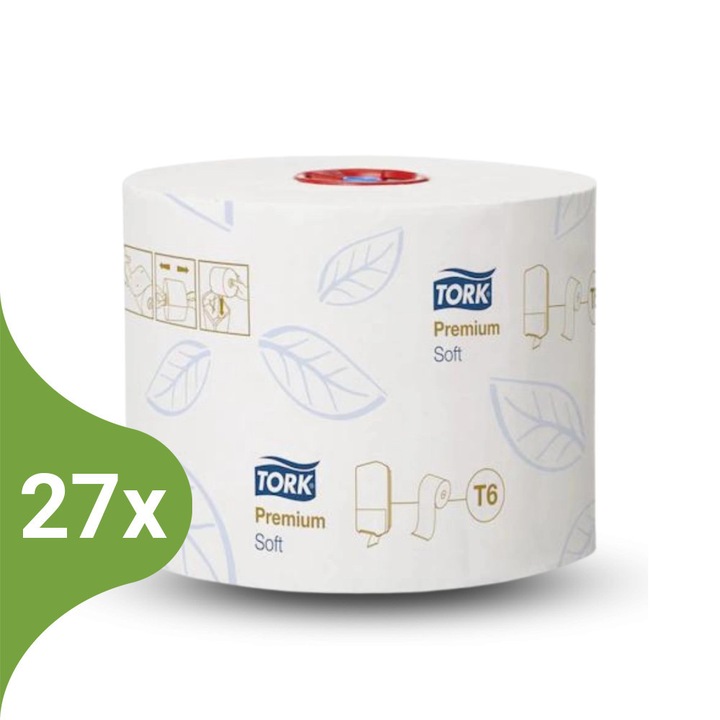 Tork Mid-size toalettpapír - 127530 (Karton - 27 tek)