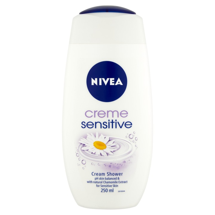 NIVEA Creme Sensitive Krémtusfürdő 250 ml