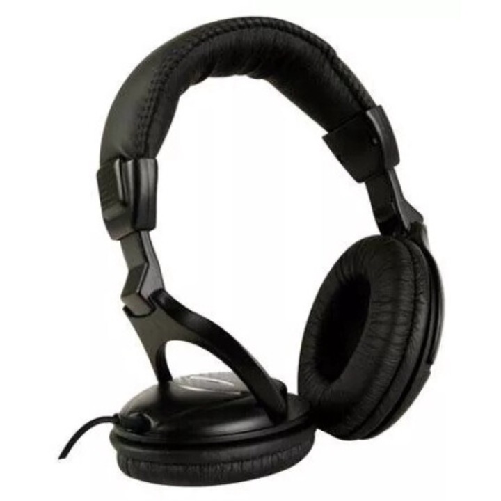 Casti gaming fara fir Ozeino OW310, microfon inclus, wireless, negru
