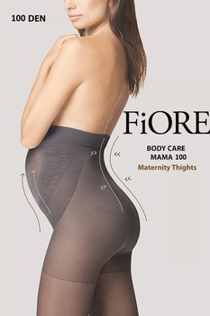 Ciorap FIORE BodyCare Mama 100 Den, Grafit Ciorap FIORE BodyCare Mama 100 Den, Grafit