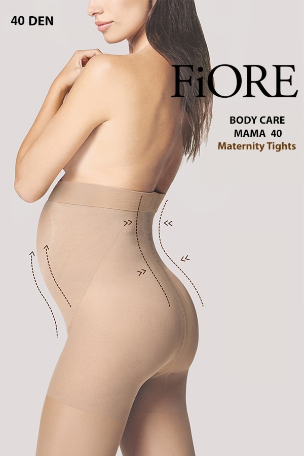 Ciorap FIORE BodyCare Mama 40 Den, Natural