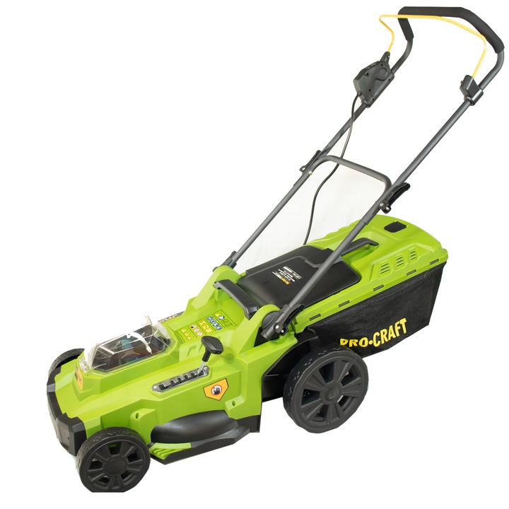 Masina de tuns iarba pe 2 acumulatori PLM22