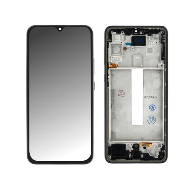 Display OLED compatibila cu Samsung Galaxy A33 5G, negru, set complet