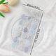 Set 18 etichete autocolante cu sigiliu de ceara vintage, YULCYNX, roz