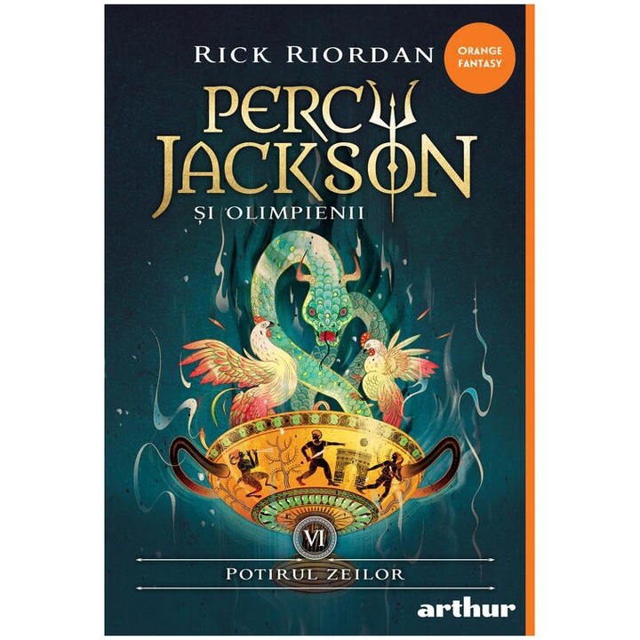 Percy Jackson: potirul zeilor, Rick Riordan